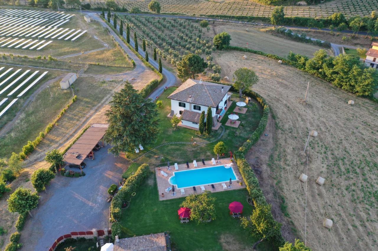 Villa Il Raggio Di Sole Bagnoregio Exterior foto